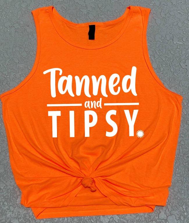 Tanned and Tipsy TANK