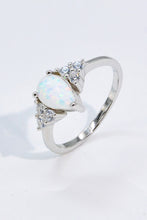 Load image into Gallery viewer, Limitless Love Opal and Zircon Ring