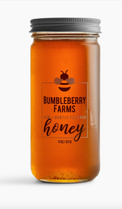11oz. Raw Gently Filtered Clover Honey
