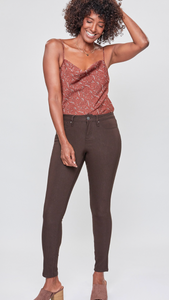 YMI hyperstretch Colored Jegging - Clove 1271
