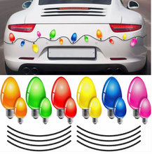 Load image into Gallery viewer, Christmas Light Car Magnets