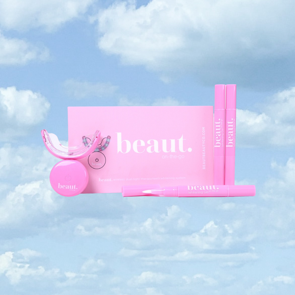 Beaut Smile Teeth Whitening Kit - Pink Wireless