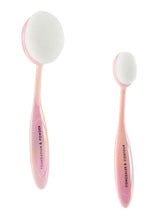 Load image into Gallery viewer, Farmasi Pink Oval Foundation Brush #F9